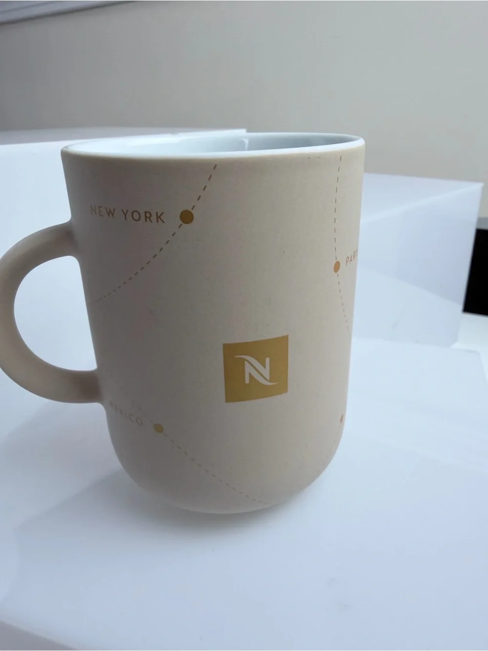 Nespresso Branded Mugs Cups Set of 2 from 2024 and 2025 limited collections